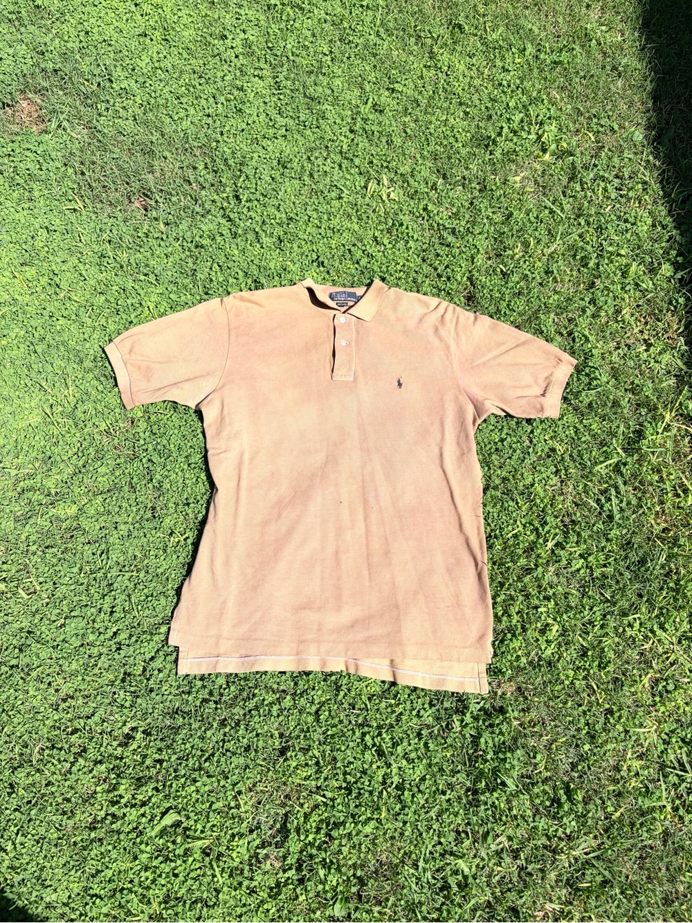 Men's Polo Shirt - Tan